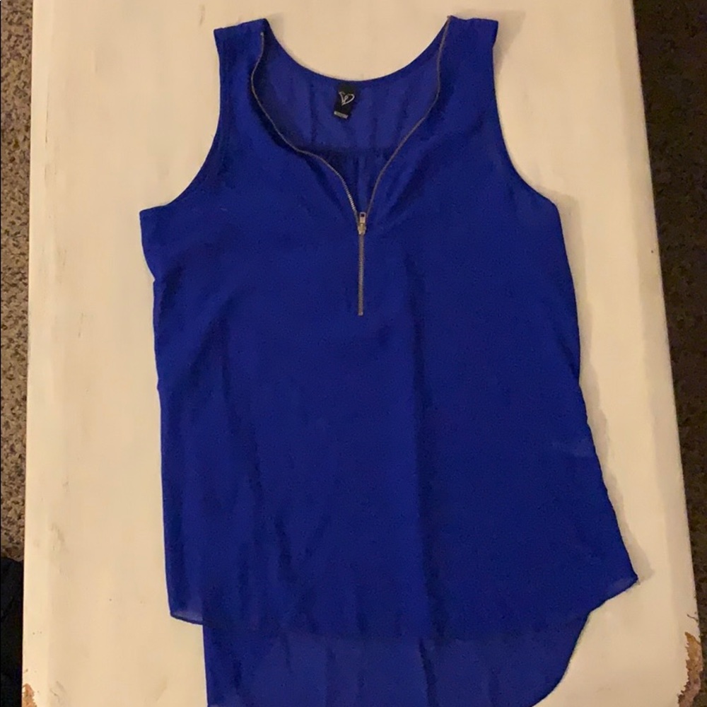 Royal blue tank top